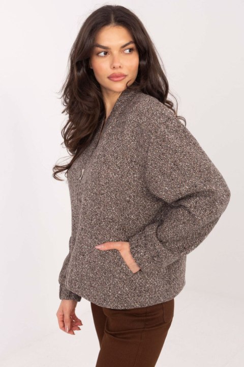 Kurtka Damska Model LK-BL-510134.08P Dark Beige - Lakerta