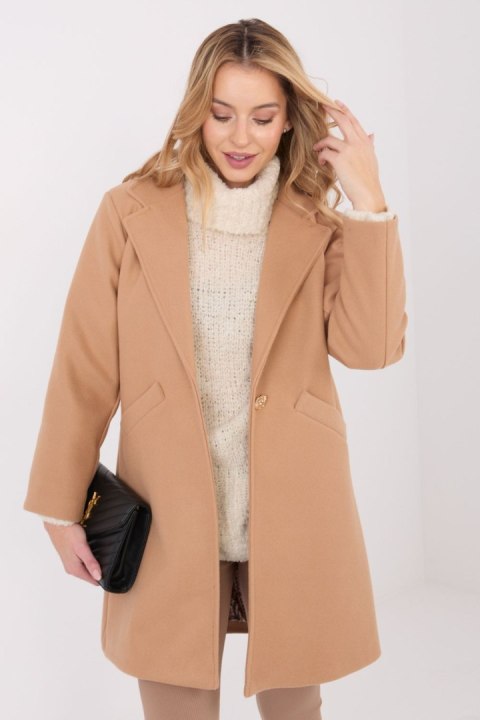 Płaszcz Damski Model IT-PL-20238.23 Camel - Italy Moda