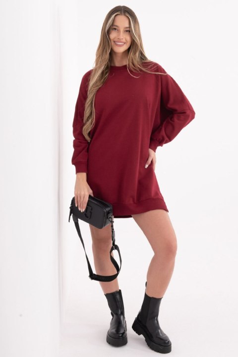Sukienka Model RV-SK-6019.67 Bordo - Relevance