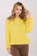 Sweter Damski Model MI-SW-1512.28 Yellow - Italy Moda