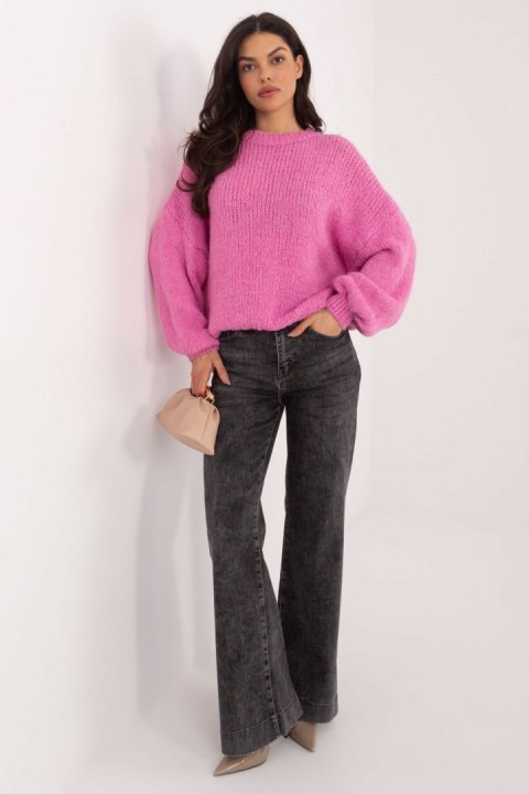 Sweter Damski Model MI-SW-1909.68 Dark Pink - Italy Moda
