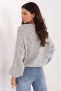 Sweter Damski Model MI-SW-1909.68 Grey - Italy Moda