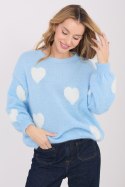 Sweter Damski Model MO-SW-1216.71 Light Blue - Italy Moda