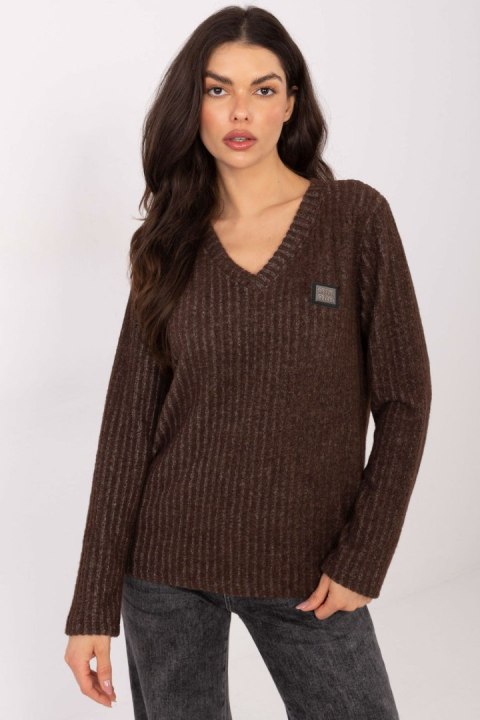 Sweter Damski Model RV-SW-A1025.80 Brown - Relevance