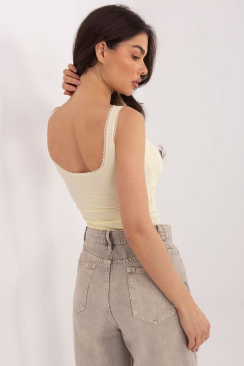 Koszulka Top Model PM-TP-SF091.60 Light Yellow - Factory Price
