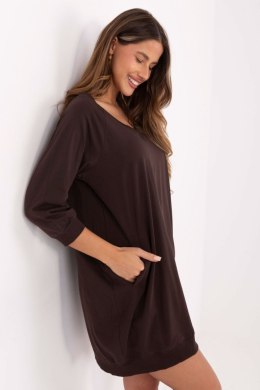 Sukienka Model RV-SK-7203.35P Dark Brown - BFG