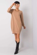 Sukienka Model RV-TU-5184.93P Camel - BFG