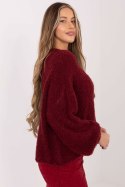 Sweter Damski Model CH-SW-72610.62 Bordo - Factory Price