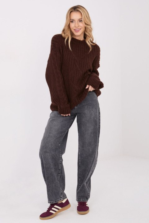 Sweter Damski Model IN-SW-33831.25 Dark Brown - Factory Price