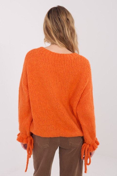 Sweter Damski Model MI-SW-1512.28 Orange - Italy Moda