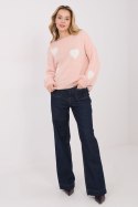 Sweter Damski Model MO-SW-1216.71 Brzoskwinia - Italy Moda