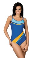 Jednoczęściowy strój kąpielowy Kostium kąpielowy Model LO-18 V1 7131 Blue - Lorin Jednoczęściowy strój kąpielowy Kostium kąpielowy Model LO-18 V1 7131 Blue - Lorin
