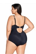 Jednoczęściowy strój kąpielowy Kostium kąpielowy Model SKJ63 Black - Ava Jednoczęściowy strój kąpielowy Kostium kąpielowy Model SKJ63 Black - Ava