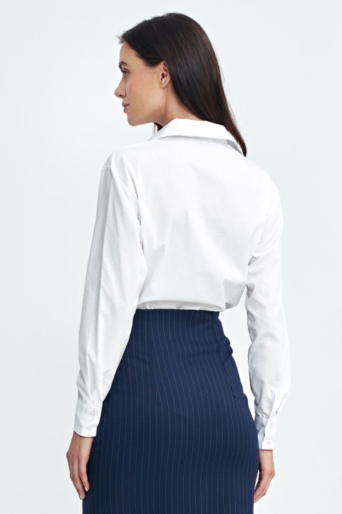 Koszula body K84 White - Nife Koszula body K84 White - Nife