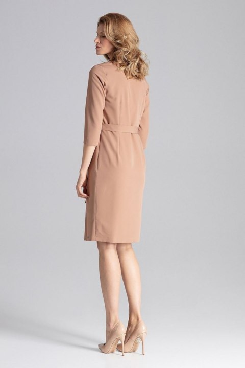 Sukienka Model M654 Brown - Figl Sukienka Model M654 Brown - Figl