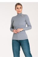 Golf Damski Model M1058 Grey - Figl Golf Damski Model M1058 Grey - Figl