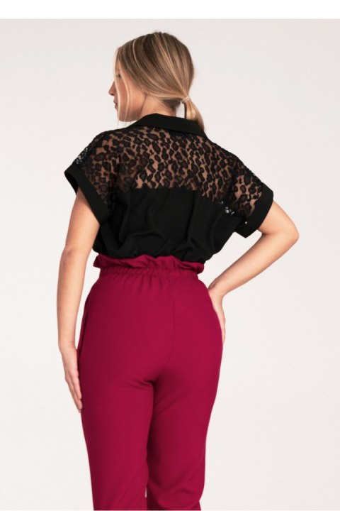 Koszula Damska Model M1073 Black - Figl Koszula Damska Model M1073 Black - Figl