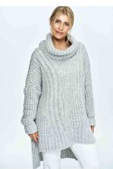 Golf Damski Model M892 Light Grey - Figl Golf Damski Model M892 Light Grey - Figl
