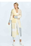Sweter Kardigan Model M896 Yellow/Beige - Figl Sweter Kardigan Model M896 Yellow/Beige - Figl