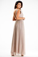 Sukienka Model A625 Beige - awama Sukienka Model A625 Beige - awama