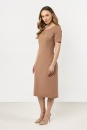 Sukienka Model A706 Cappuccino - awama