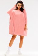 Sweter Damski Model A618 Pink - awama Sweter Damski Model A618 Pink - awama