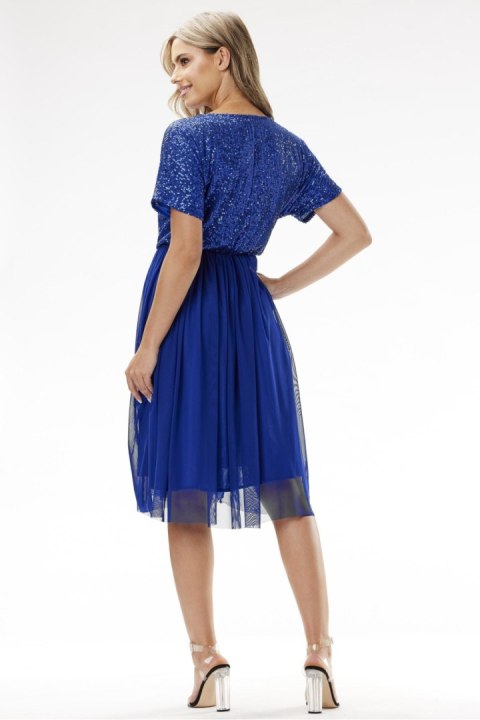 Sukienka Model A689 Blue - awama Sukienka Model A689 Blue - awama