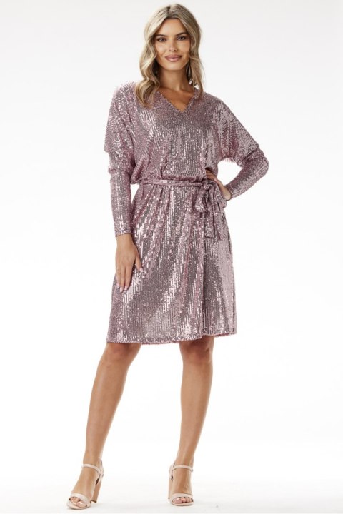 Sukienka Model A690 Pink - awama Sukienka Model A690 Pink - awama