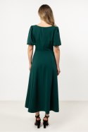 Sukienka Model A709 Bottle Green - awama Sukienka Model A709 Bottle Green - awama