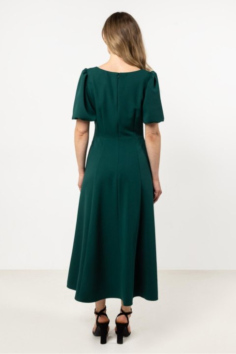 Sukienka Model A709 Bottle Green - awama Sukienka Model A709 Bottle Green - awama