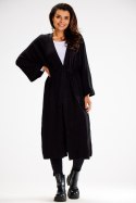 Sweter Kardigan Model A617 Black - awama Sweter Kardigan Model A617 Black - awama