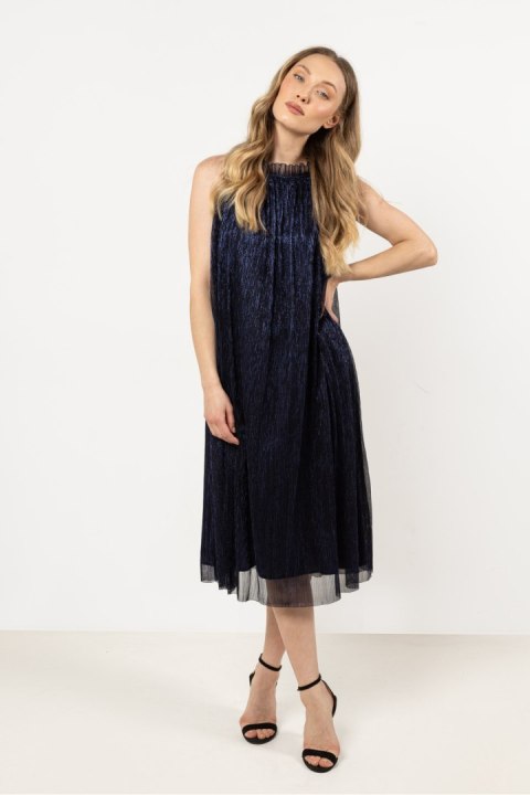 Sukienka Model A711 Navy - awama Sukienka Model A711 Navy - awama