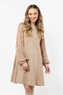 Sukienka Model A712 Beige - awama Sukienka Model A712 Beige - awama