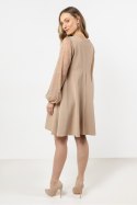 Sukienka Model A712 Beige - awama Sukienka Model A712 Beige - awama