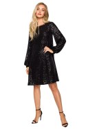 Sukienka Model MOE715 Black - Moe Sukienka Model MOE715 Black - Moe