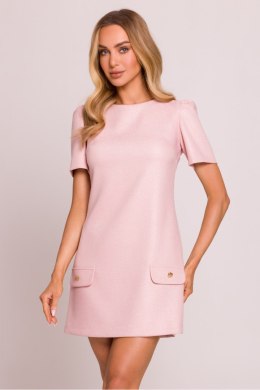 Sukienka Model MOE855 Brzoskwinia - Moe