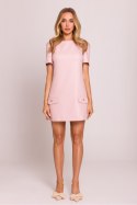 Sukienka Model MOE855 Brzoskwinia - Moe
