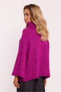 Golf Damski Model MOE822 Amarant - Moe Golf Damski Model MOE822 Amarant - Moe