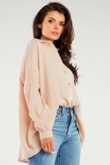 Koszula Damska Model M264 Beige - Infinite You Koszula Damska Model M264 Beige - Infinite You