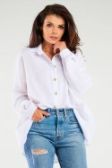 Koszula Damska Model M264 White - Infinite You Koszula Damska Model M264 White - Infinite You