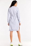 Sukienka Model M322 Grey - Infinite You Sukienka Model M322 Grey - Infinite You