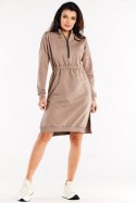 Sukienka Model M322 Latte - Infinite You Sukienka Model M322 Latte - Infinite You