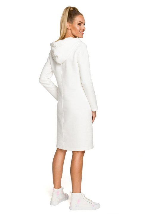 Sukienka Model MOE695 Ecru - Moe Sukienka Model MOE695 Ecru - Moe