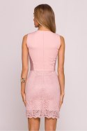 Sukienka Model MOE864 Powder Pink - Moe