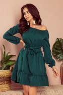 Sukienka Model Daisy 265-1 Green - Numoco Sukienka Model Daisy 265-1 Green - Numoco