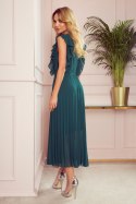 Sukienka Model Emily 315-1 Green - Numoco Sukienka Model Emily 315-1 Green - Numoco
