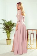 Sukienka Model Amber 309-4 Powder Pink - Numoco Sukienka Model Amber 309-4 Powder Pink - Numoco
