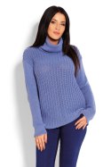 Golf Damski Model 70014 Blue - PeeKaBoo Golf Damski Model 70014 Blue - PeeKaBoo