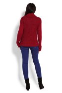 Golf Damski Model 70014 Bordo - PeeKaBoo Golf Damski Model 70014 Bordo - PeeKaBoo