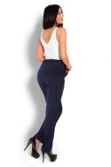 Spodnie Ciążowe Model 1276 Navy - PeeKaBoo Spodnie Ciążowe Model 1276 Navy - PeeKaBoo